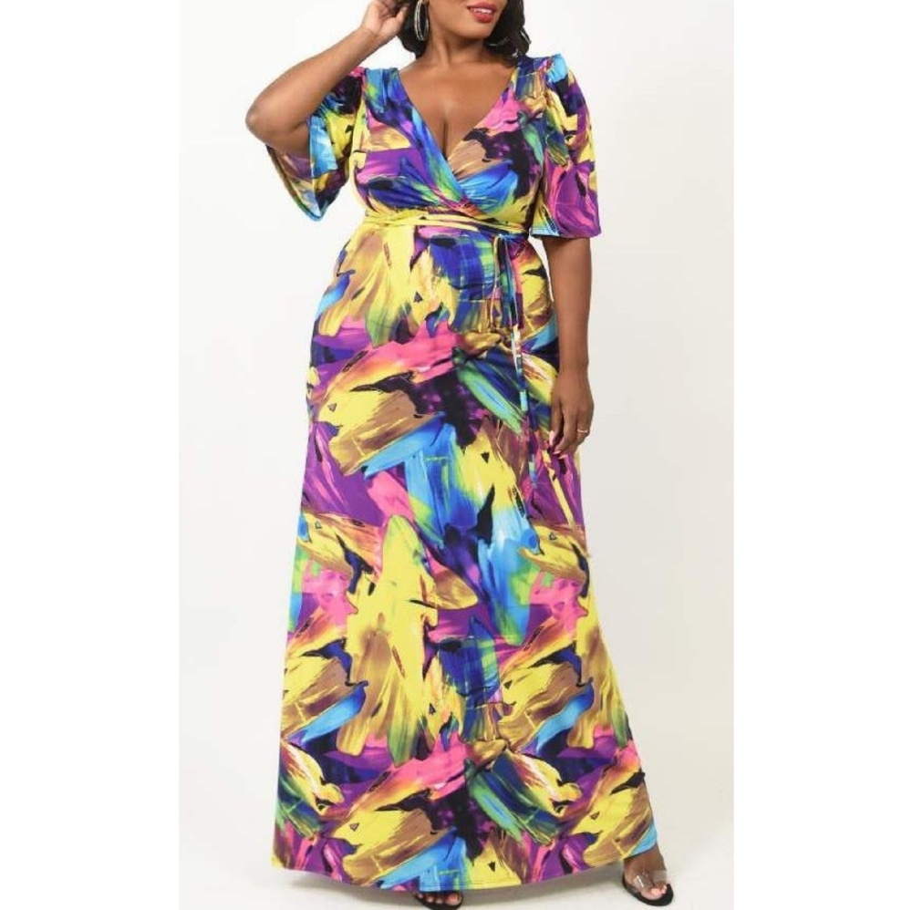 Watercolor Maxi